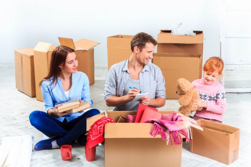 Local transfer station and recycling separation signage